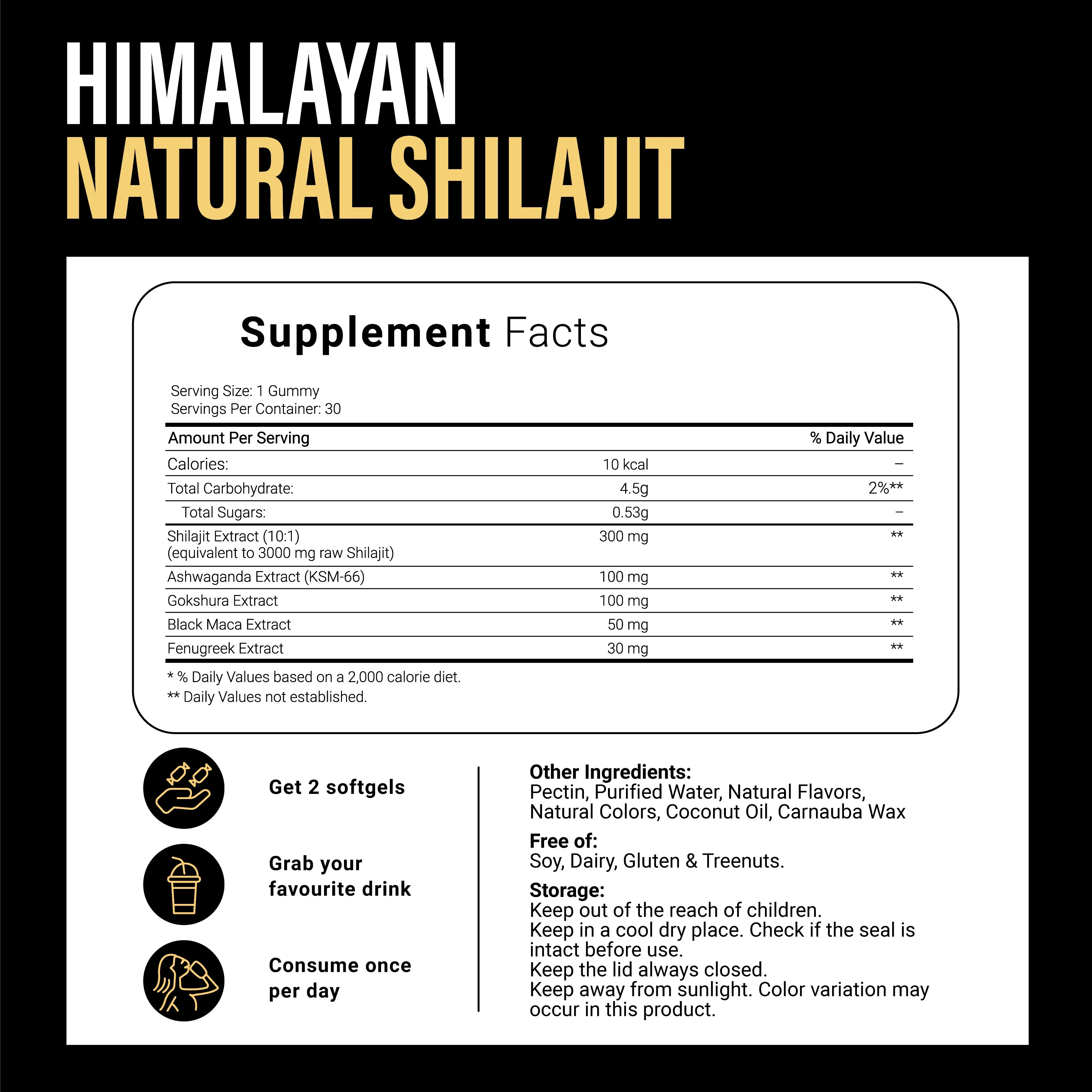 Kidney Support Shilajit Gummies CoC